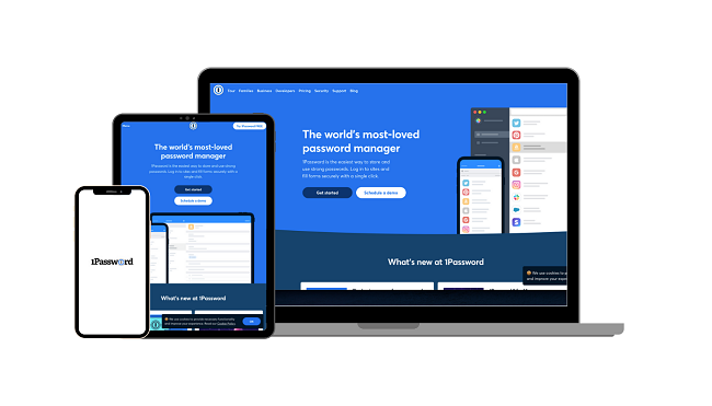 1Password General UI screenshot