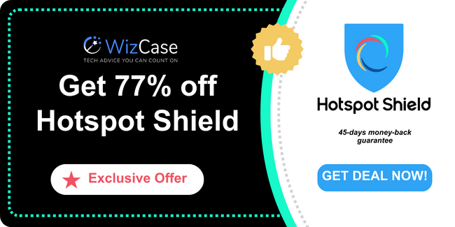 Hotspot Shield 2025 main coupon banner