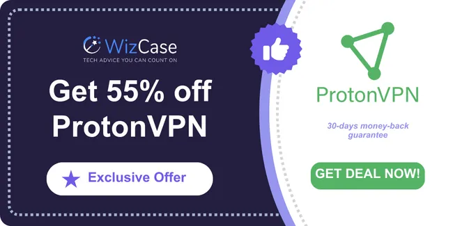 Proton VPN 2025 main coupon banner